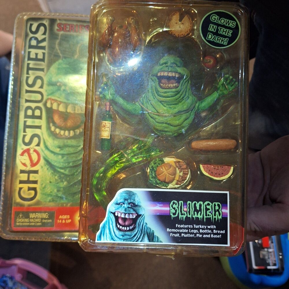 Neca Reel Toys-Ghostbusters Slimer Series 1 Action Figure-Original Packaging